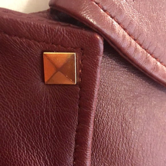 Vintage Excelled red/rust leather jacket with side pockets.  Size L - Picture 3 of 12